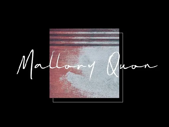 Mallory Quon Signature font