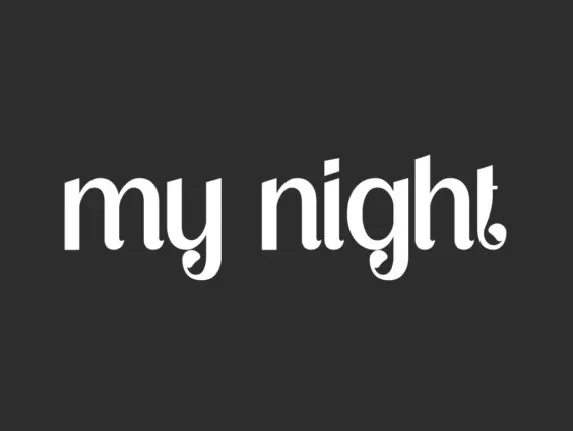 My Night font