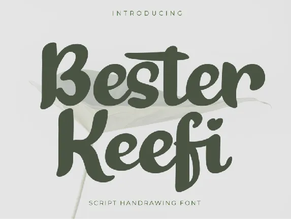 Bester Keefi font