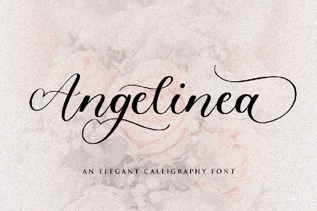 Angelinea font