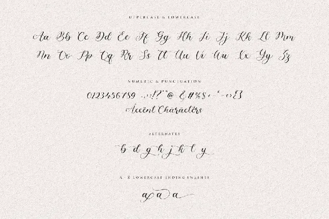 Angelinea font