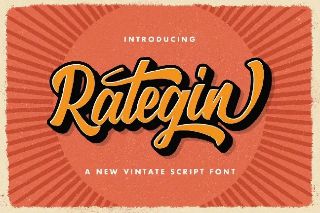 Rategin font