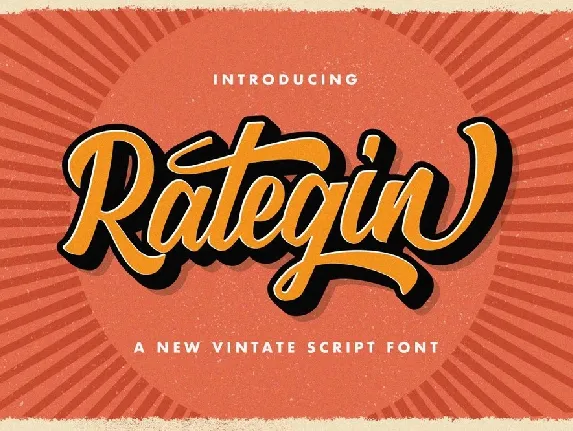 Rategin font