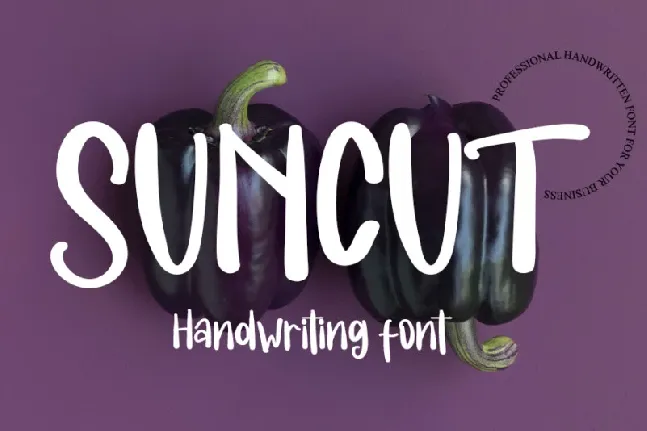 Suncut font