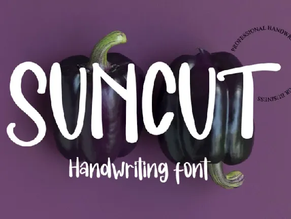 Suncut font