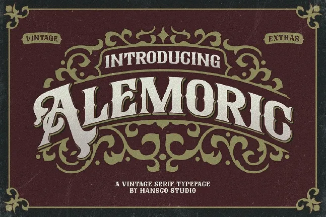 Alemoric font