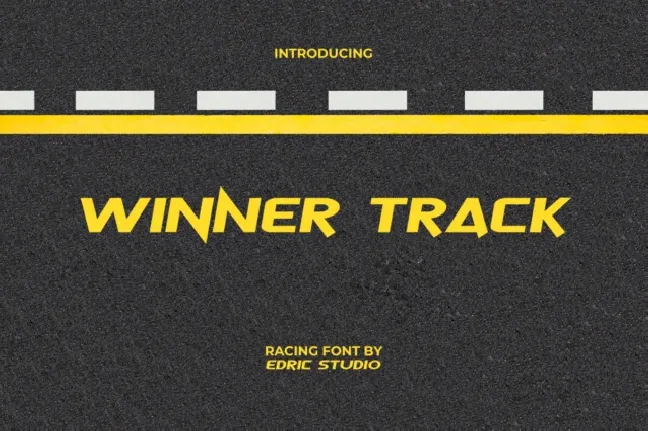 Winner Track font