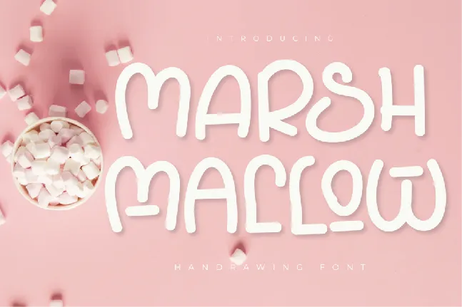 Marshmallow font