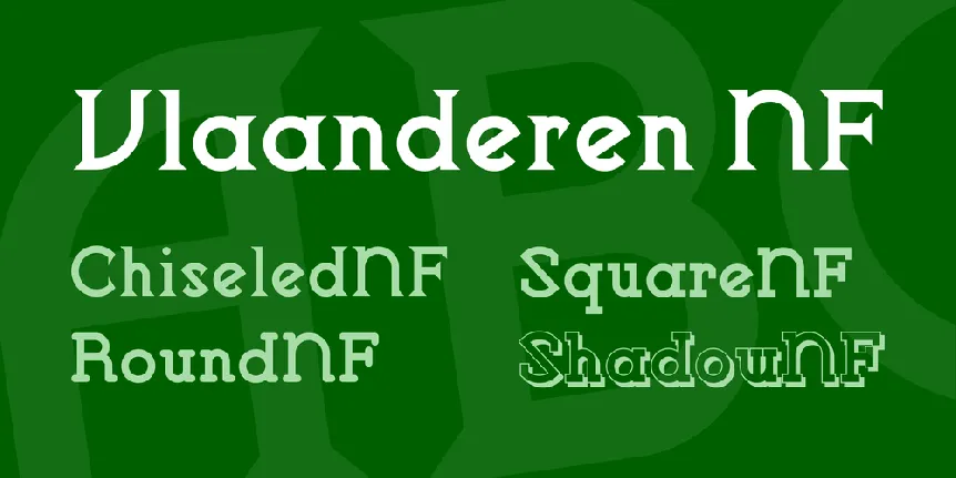 Vlaanderen NF font