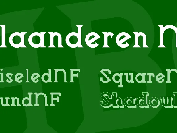 Vlaanderen NF font