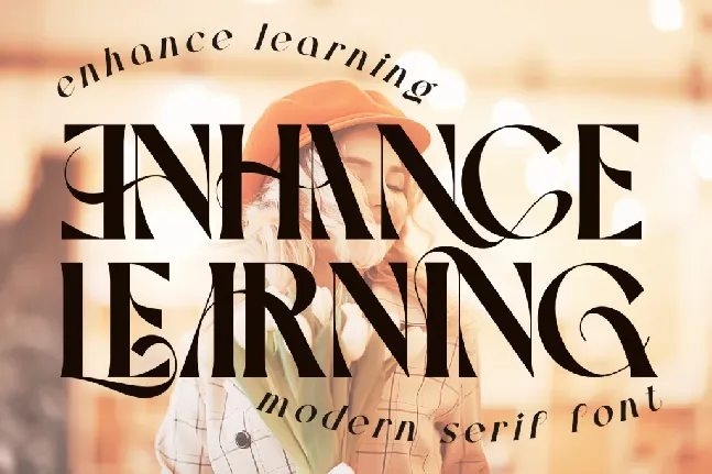 ENHANCE LEARNING DEMO font