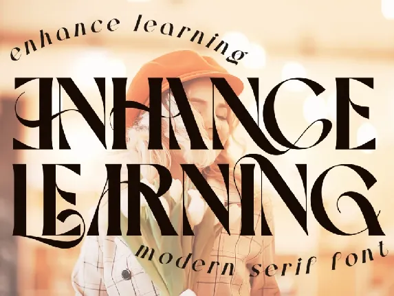 ENHANCE LEARNING DEMO font