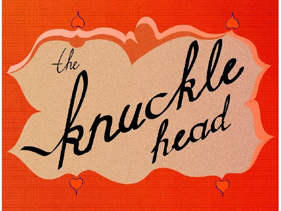 Knuckle Head font