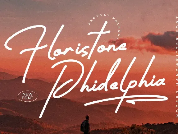 Floristone Phidelphia font