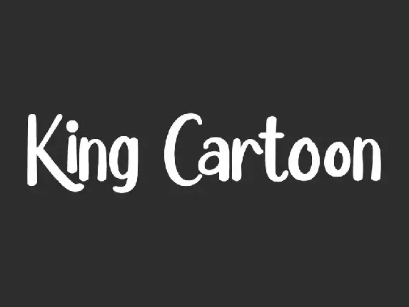 King Cartoon font