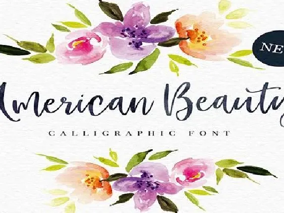 American Beauty font