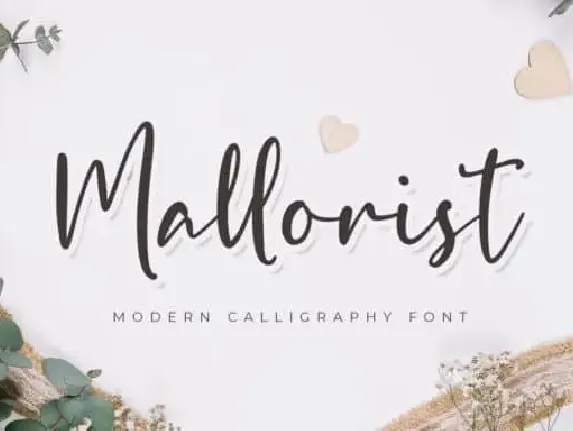 Mallorist Calligraphy font