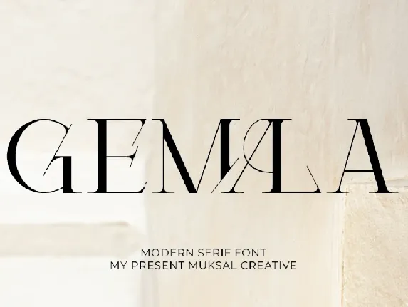 Gemala font