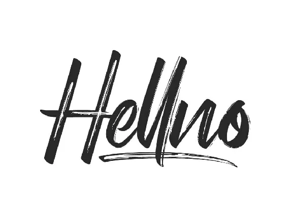 Hellno font