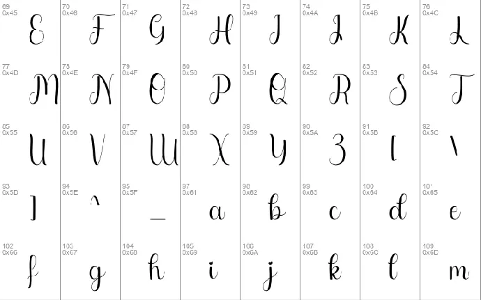 Arsyah font