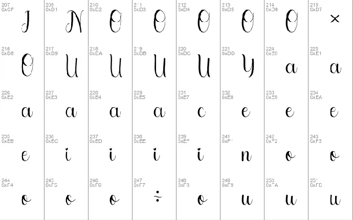 Arsyah font