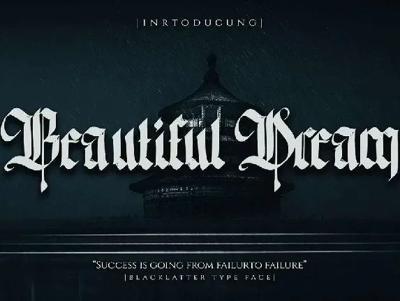 Beautiful Dream font