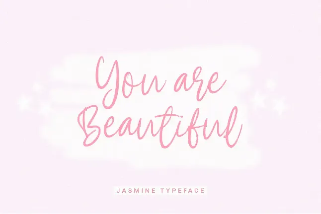 Jasmine Handwritten Script font