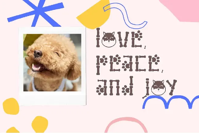 Cute Dog font