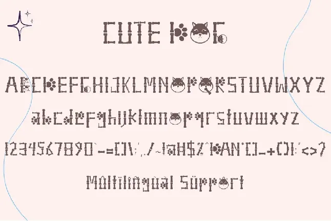 Cute Dog font