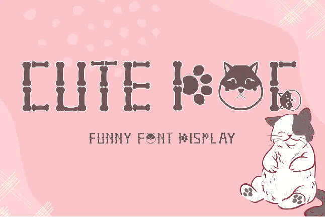 Cute Dog font