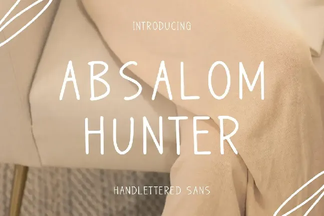 Absalom Hunter font