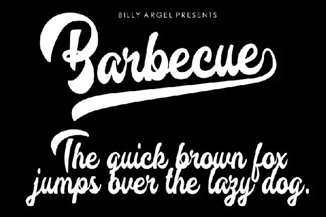 Barbecue font