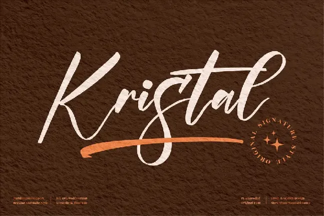 Kristal font