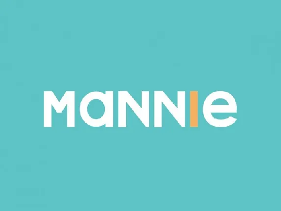 Mannie Sans Serif font