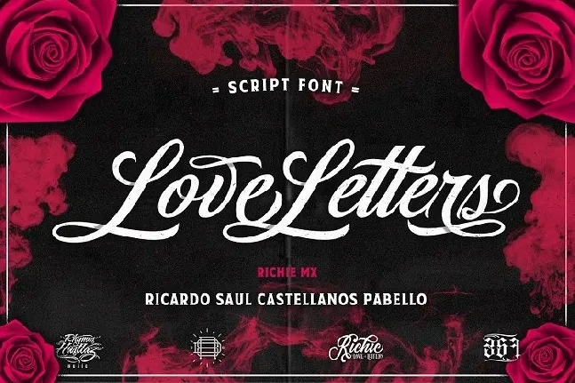 Love Letters Script font