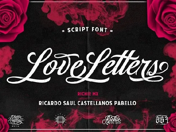 Love Letters Script font