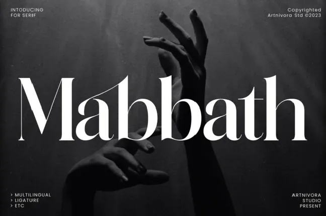 Mabbath font