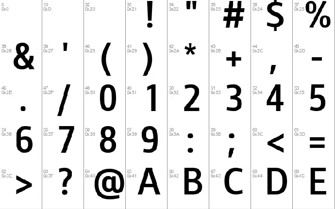 Techmate font