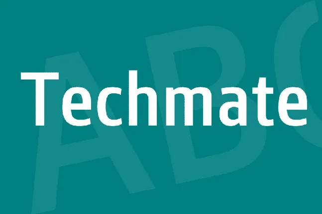 Techmate font