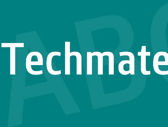 Techmate font