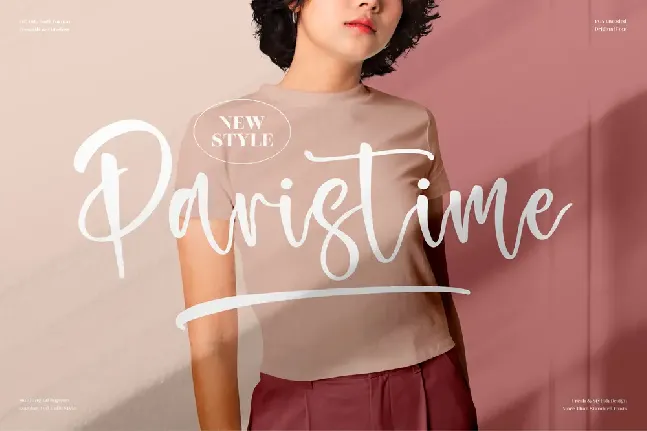 Paristime font