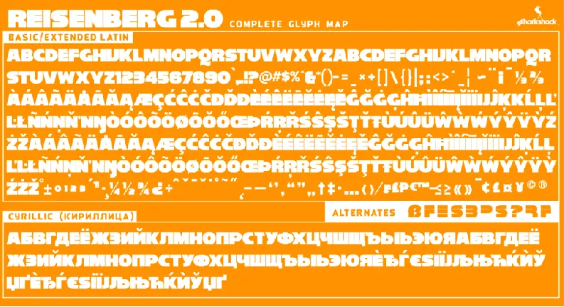 Reisenberg 2.0 font