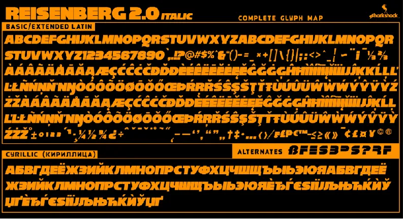 Reisenberg 2.0 font