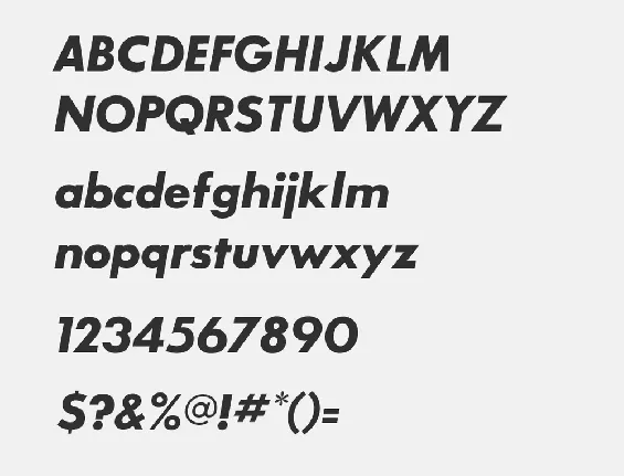 Futura Italic Free Alternatives font