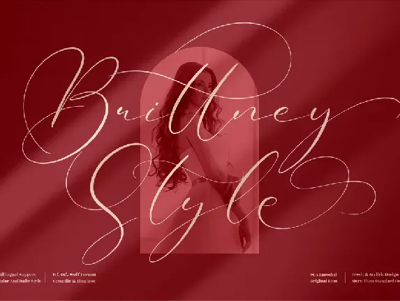 Brittney Style font