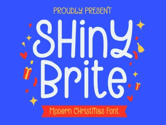 Shiny Brite font