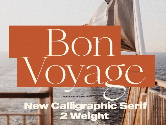 Bon Voyage font