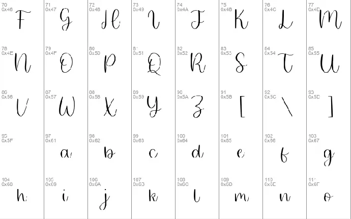 Twirly Ballerina font