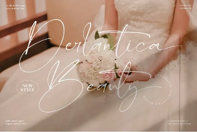 Derlantica Beauty font