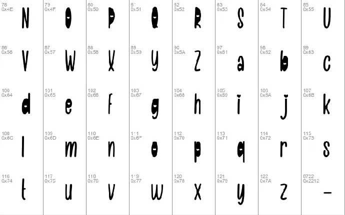 Tamepik font